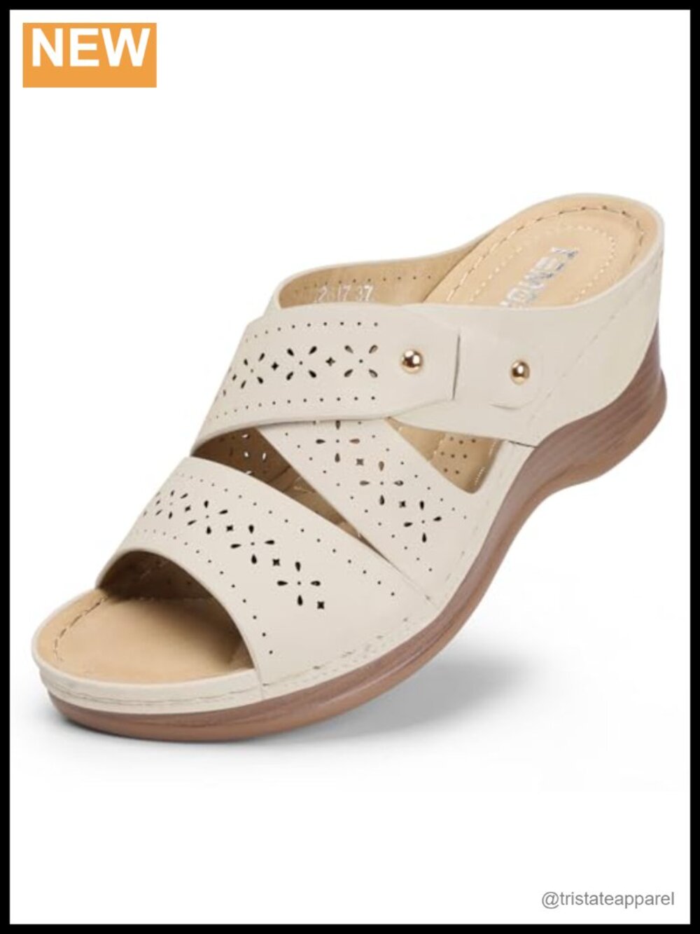 Wedge Sandals Women Summer Comfortable Platform Slip on Sandals Arch Support